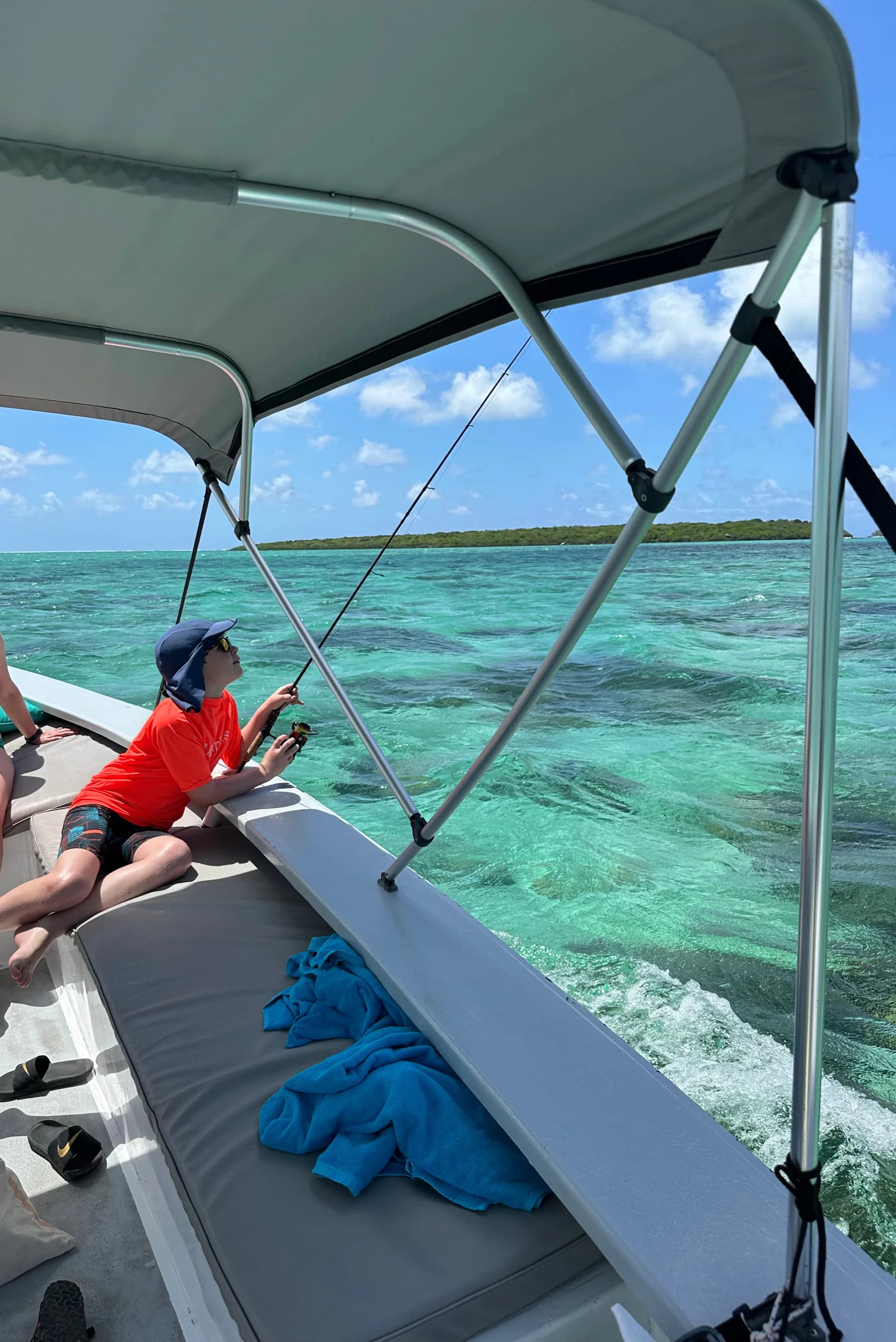 Lagoon Fishing Charter from Pointe d'Esny
