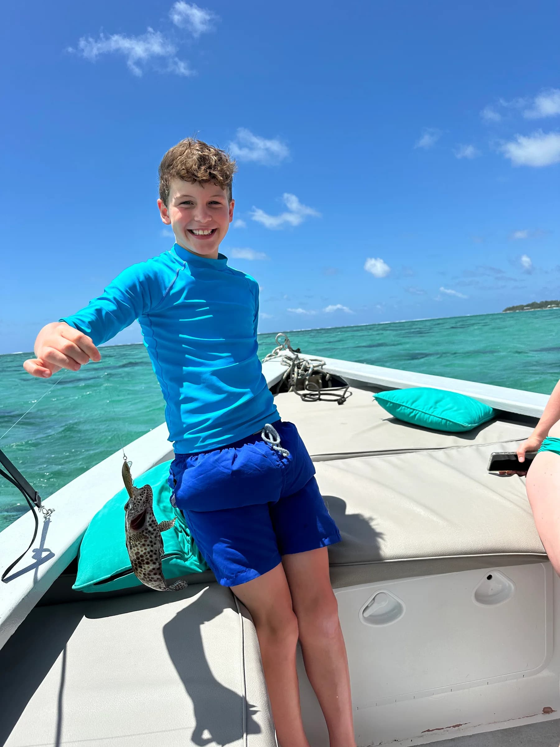Lagoon Fishing Charter from Pointe d'Esny