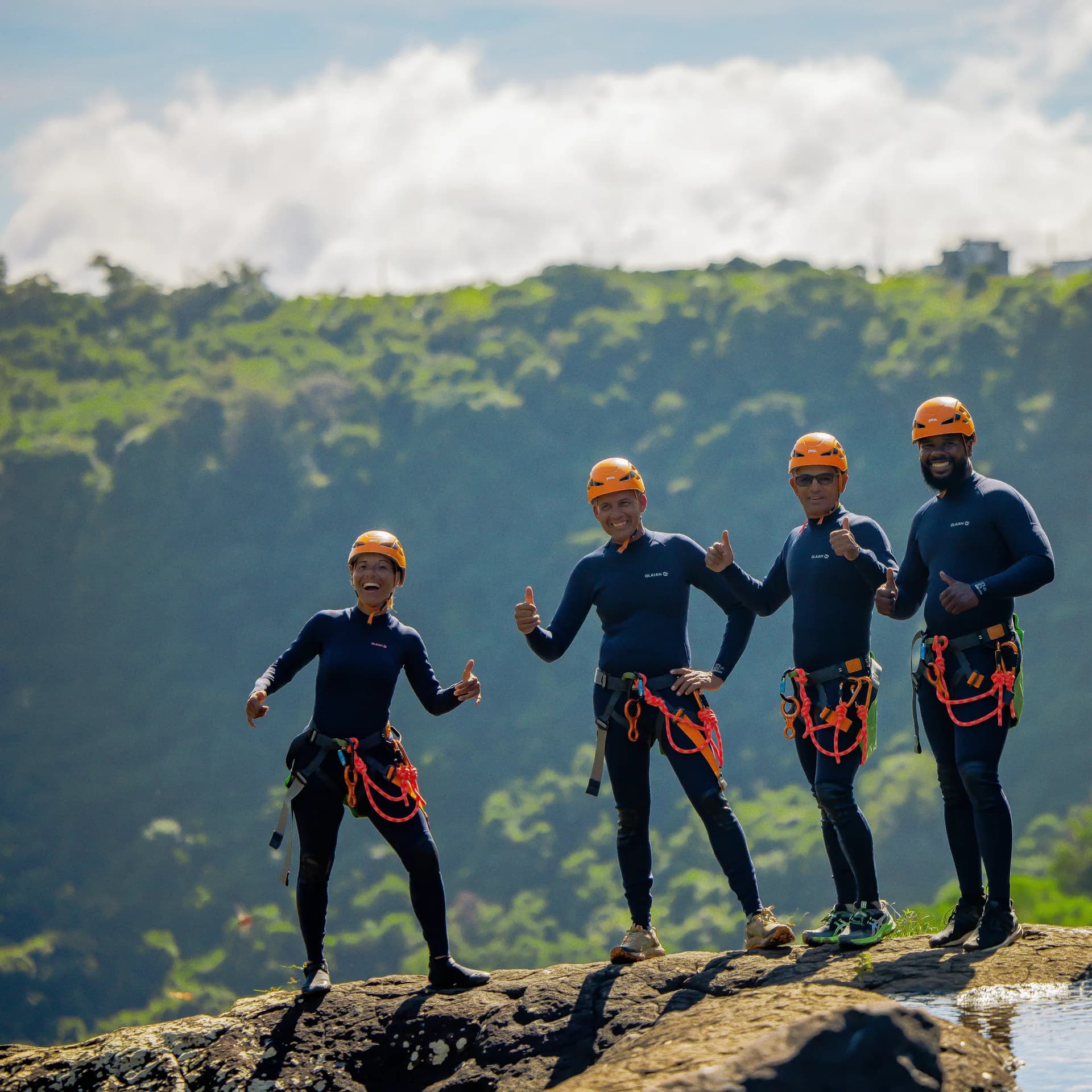 Mauritius Adventure Tours Bundle: Le Morne Hike, Canyoning & E-Bike Tours