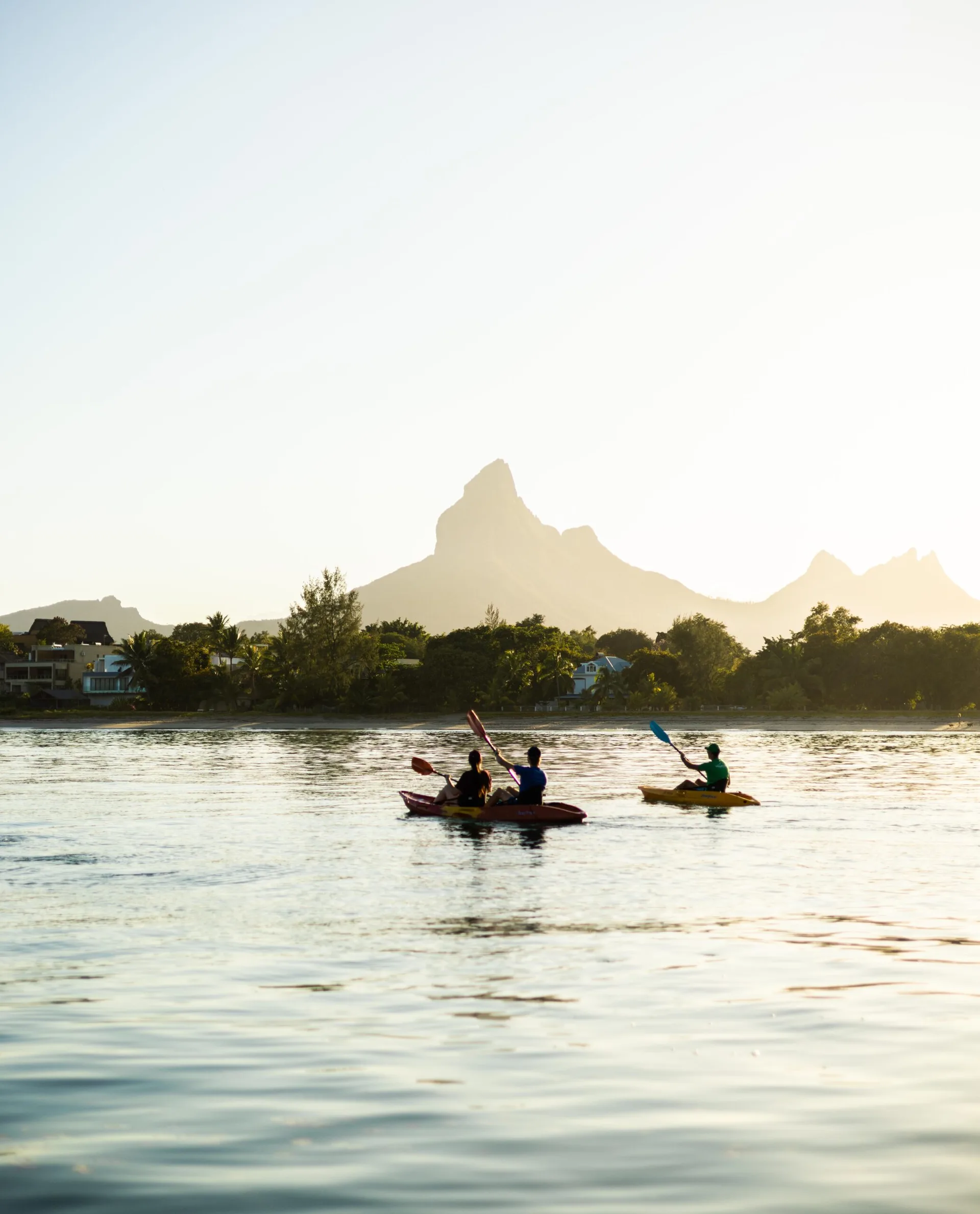 Kayak with Dolphins in Mauritius