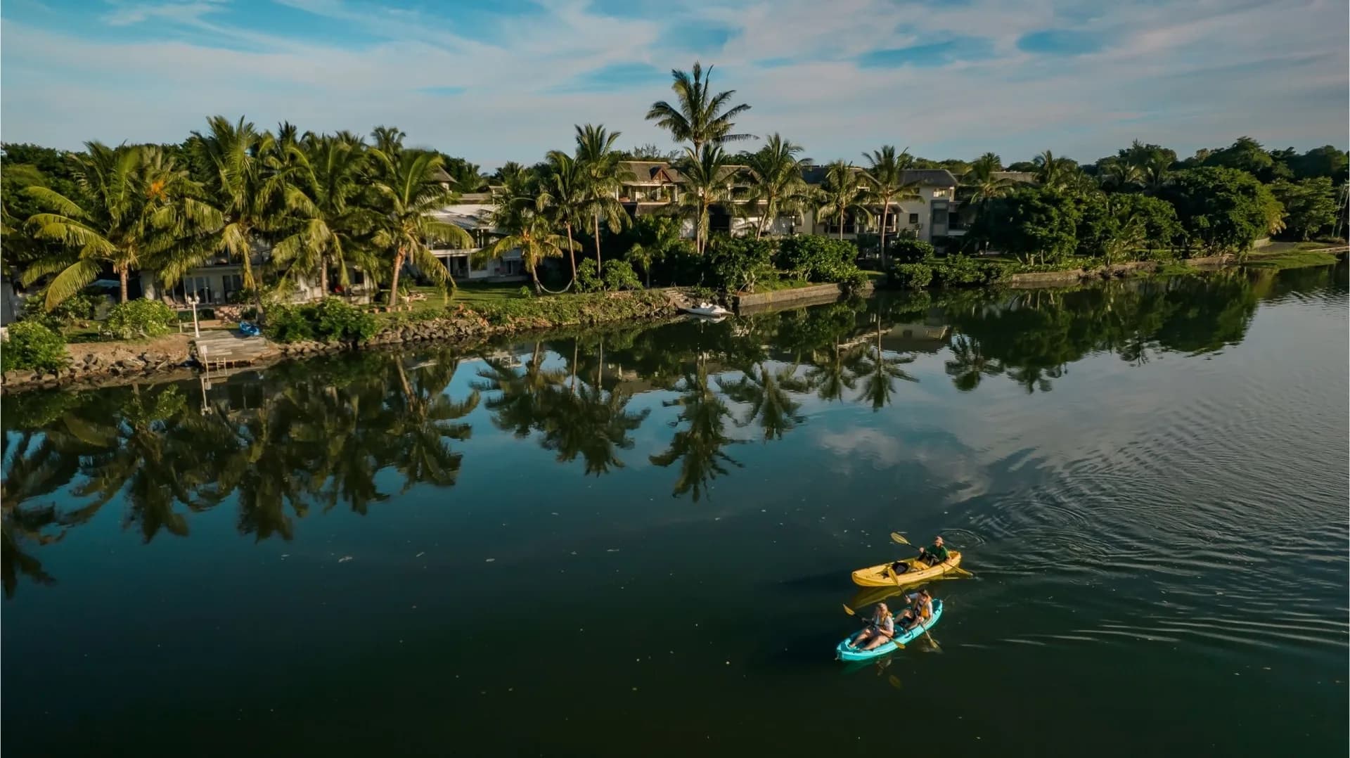 Kayak at Sunrise on the Tamarin River