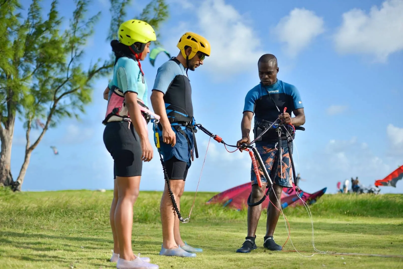 Semi-private kitesurf lesson at Le Morne