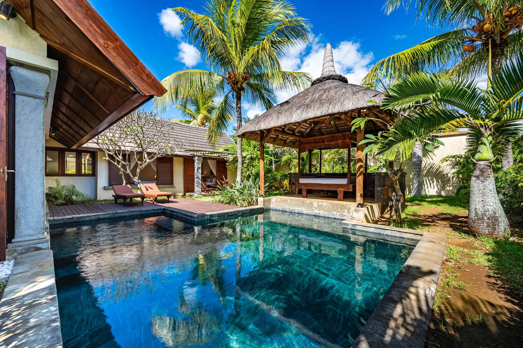 Cover photograph for Villa Aria - Private Tropical Escape à Grand Baie.