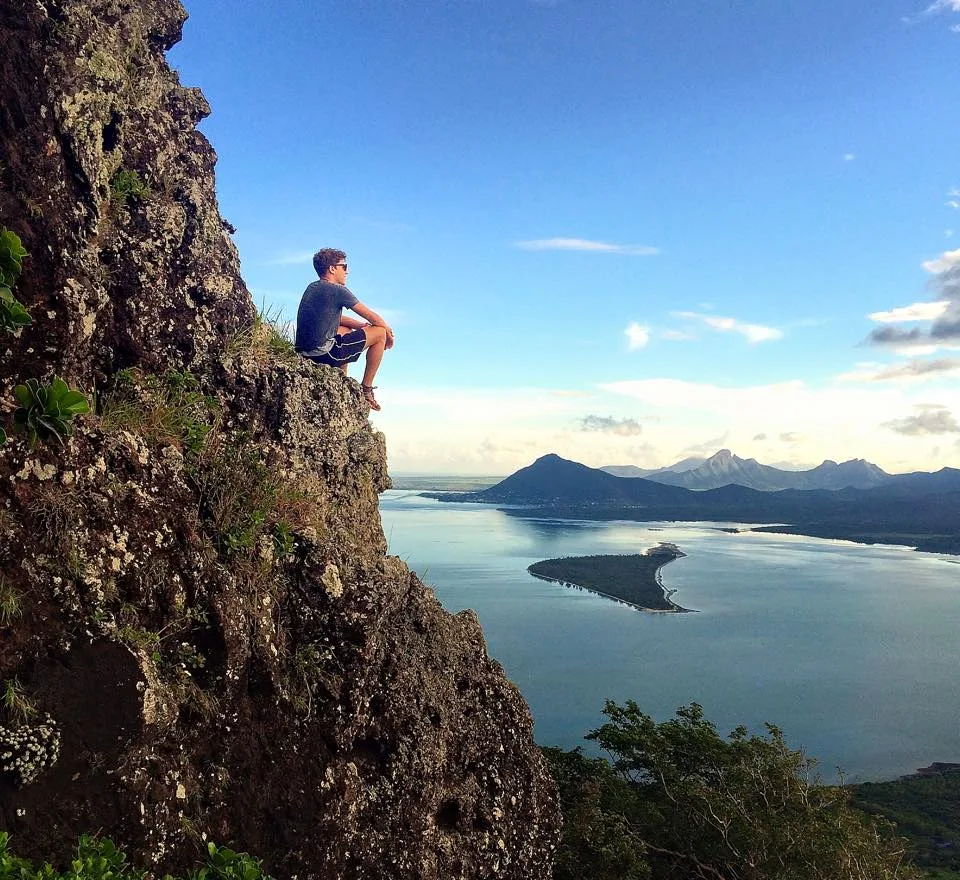 Le Morne Brabant at first light